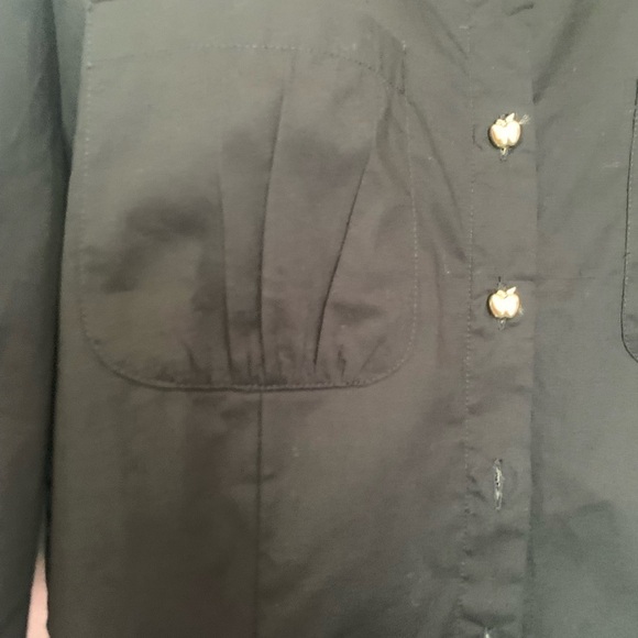 Apple Bottoms Y2K 90’s button down utility shirt. Black good accents Size 2X - Picture 7 of 12